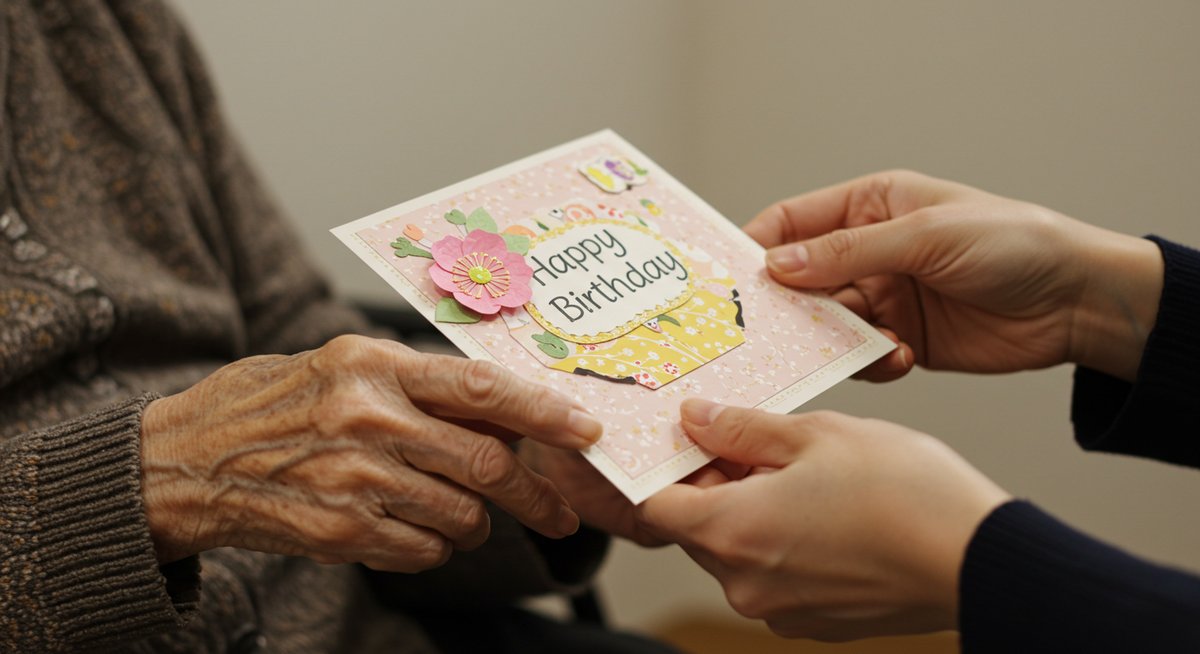 介護 施設 メッセージ 例文 誕生 日