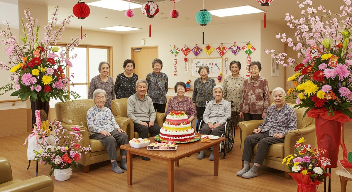 100 歳 の お 祝い 介護 施設