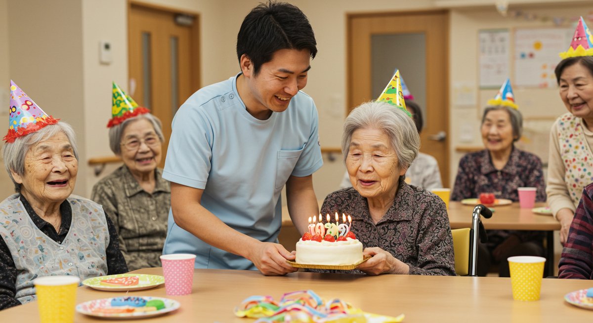 デイ サービス 誕生 日 会