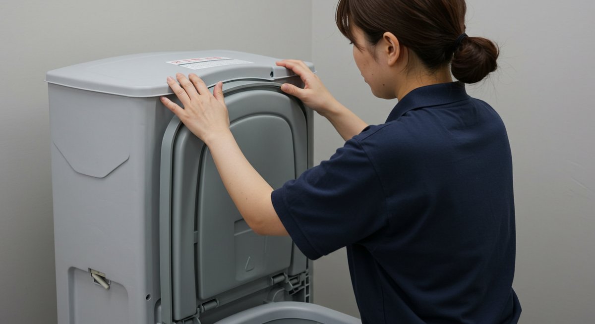 ポータブル トイレ の 使い 方